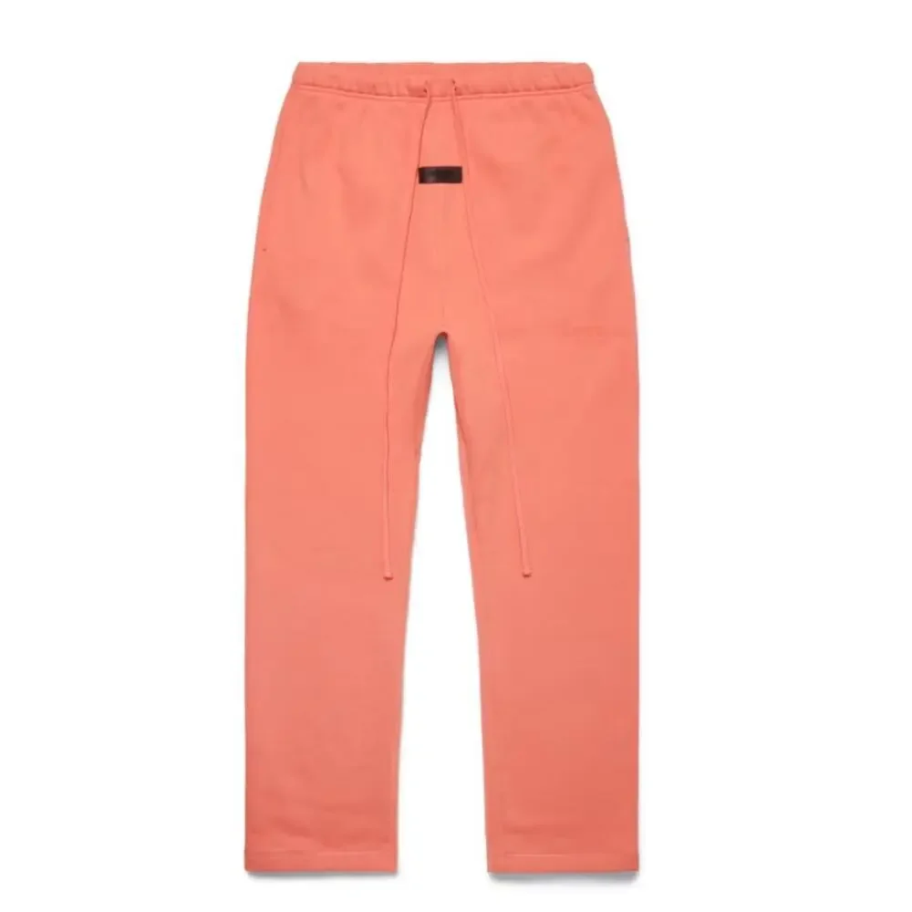 (XS) $189 NWT Fear‎ of God Essentials Relaxed Sweatpant Coral